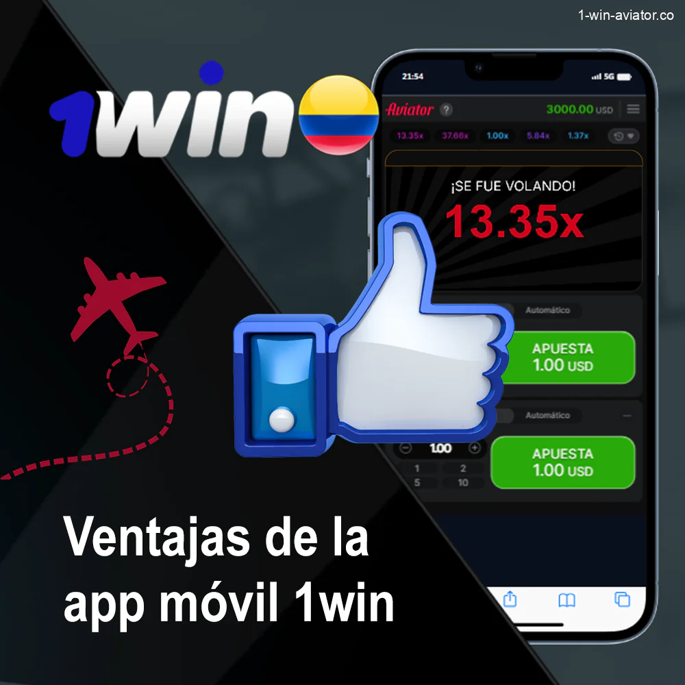 Todas las ventajas de la aplicación 1Win
